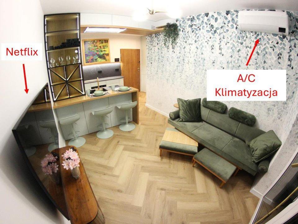 Nenufar Cracow Garden Parter Free Darmowy Parking Ogrod Netflix Klimatyzacja * Kraków